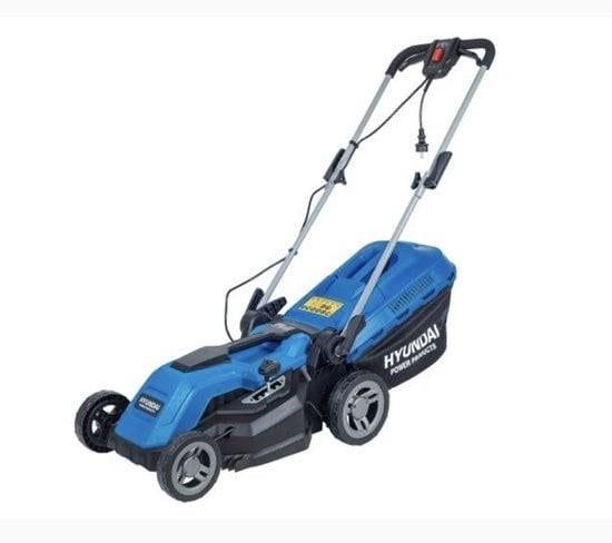 Opruiming : Electrische grasmaaier Hyundai 15070 - Nieuw, Tuin en Terras, Grasmaaiers, Nieuw, Elektrische grasmaaier, Cirkelmaaier