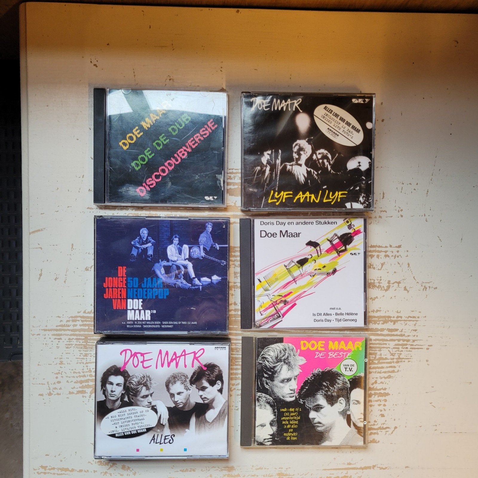 Unieke Doe Maar CD en CD-single verzameling, Ophalen