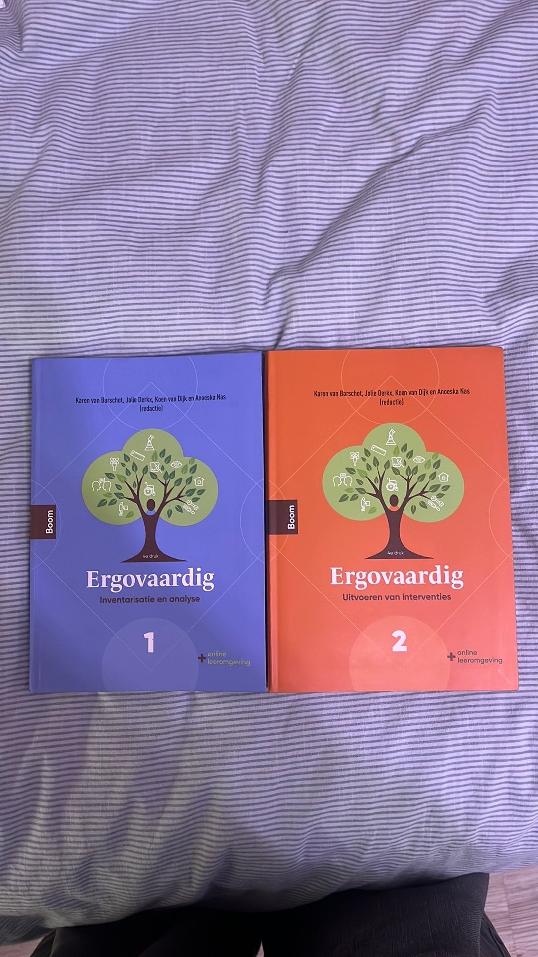 Ergovaardig deel 1 en deel 2 (4e druk), Boeken, Karen van Barschot; Jolie Derkx; Anoeska Nas; Koen van Dijk, Ophalen of Verzenden