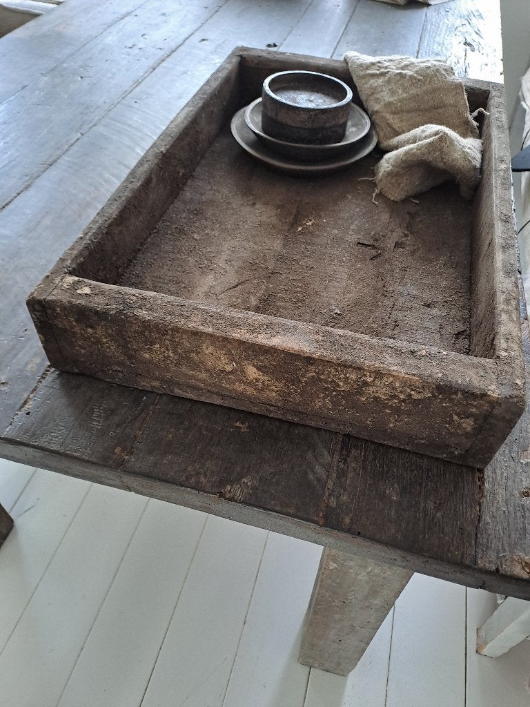 Houten bak, Ophalen of Verzenden, Nieuw, Rechthoekig, Hout