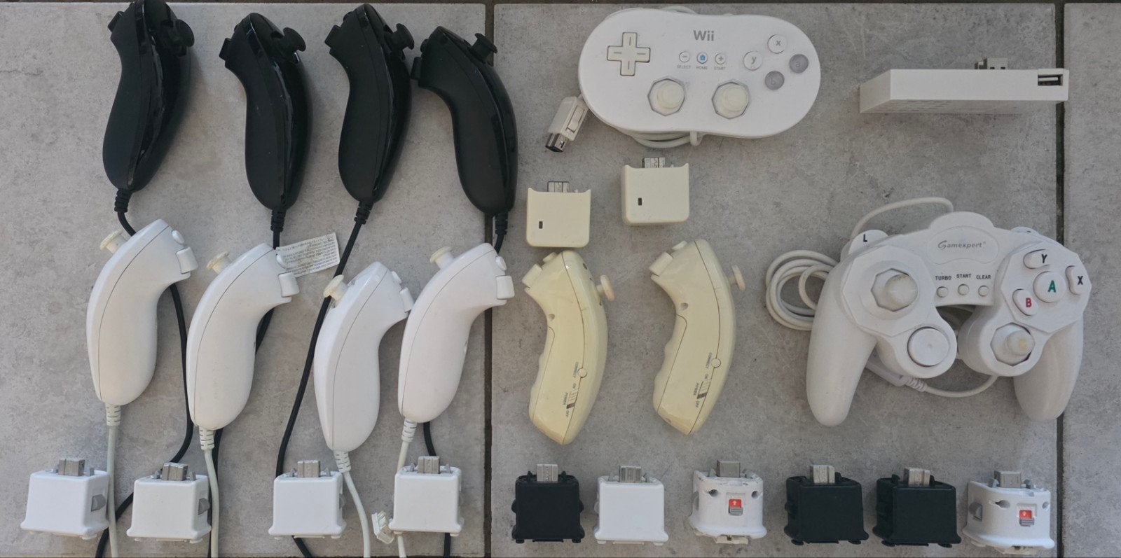 Wii Nunchucks en meer voor, Ophalen of Verzenden, Gebruikt, Wii, Wii-mote of Nunchuck