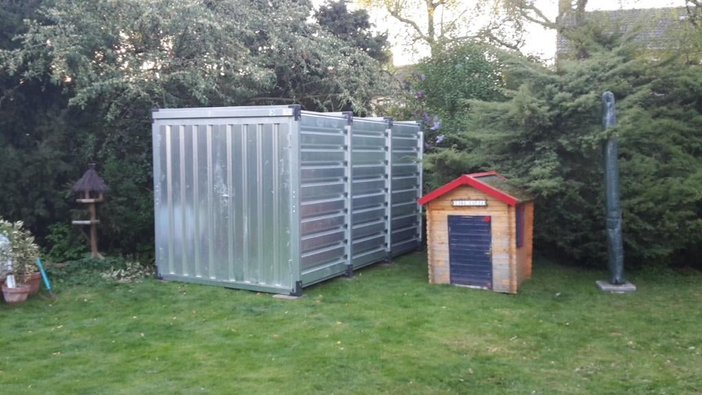 buitenspeelgoed/tuinberging/container/snelbouwcontainer, Ophalen, Nieuw, Overige materialen