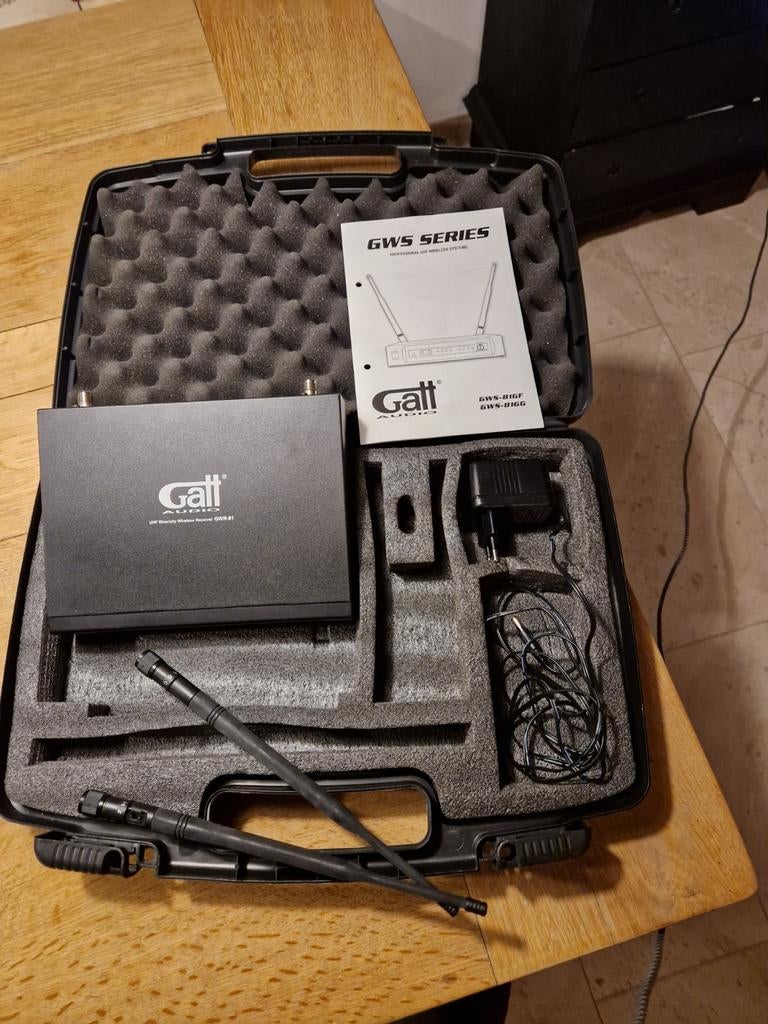 GATT GWS-81 UHF wireless, Ophalen of Verzenden