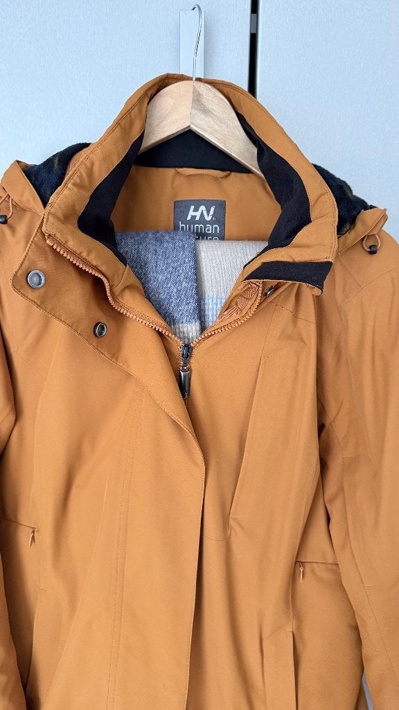 Jas - Human Nature - HN - Technische Outdoor Damesjas, Kleding | Dames, Jassen | Winter, Maat 46/48 (XL) of groter, Oranje, Ophalen of Verzenden