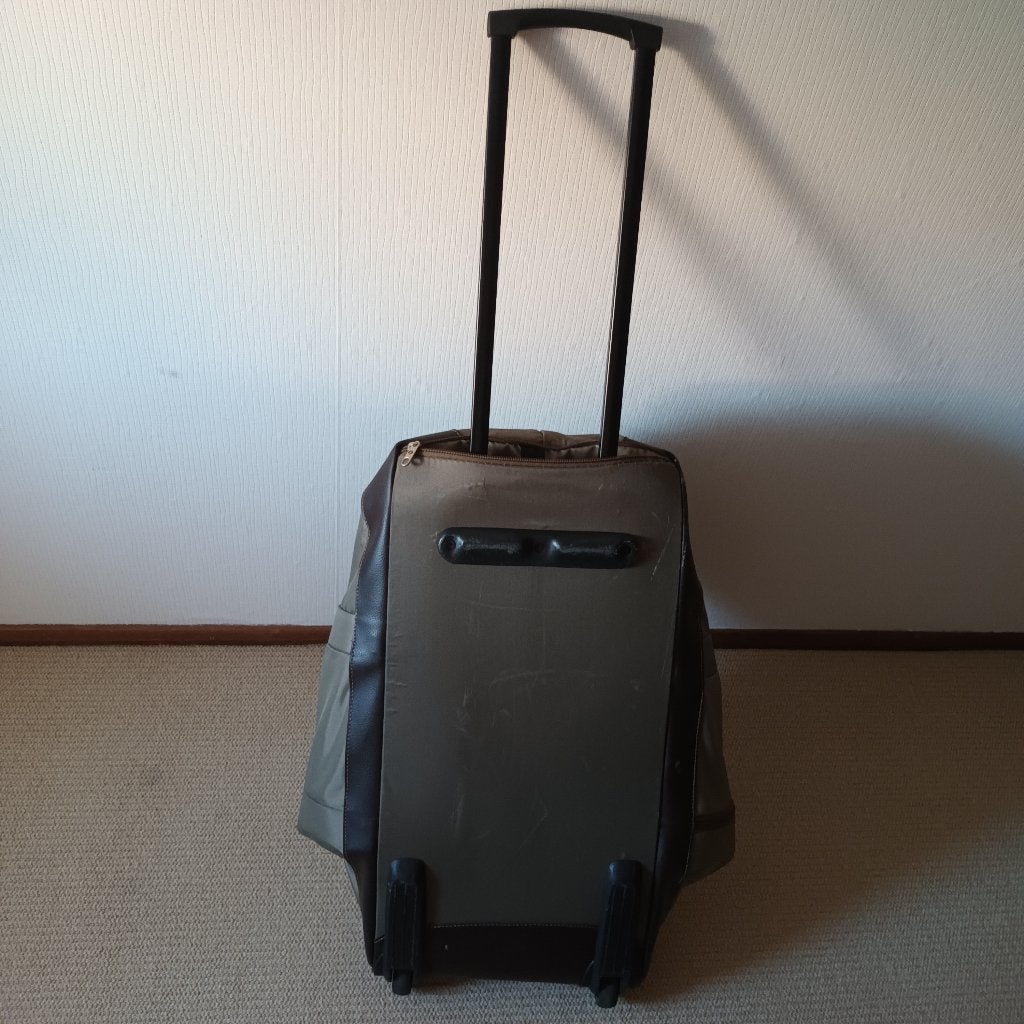 Reistas op 2 wielen, Sieraden, Tassen en Uiterlijk, Tassen | Reistassen en Weekendtassen, Ophalen, Wieltjes, Gebruikt, 20 tot 30 cm