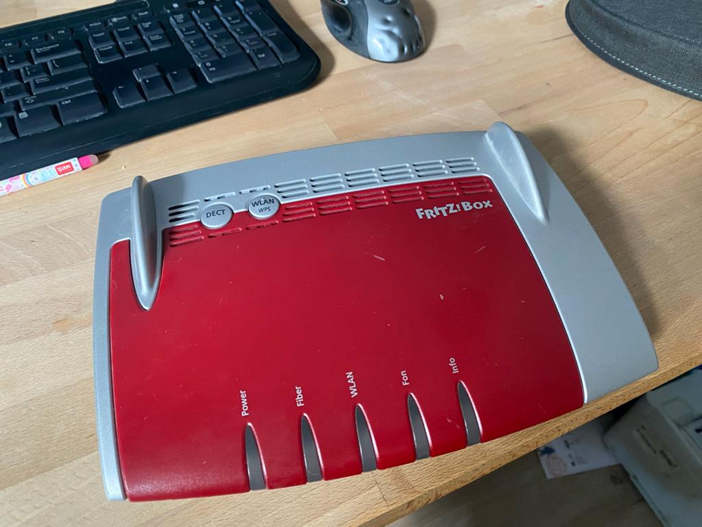 AVM FRITZ!Box 5490 Fiber Router, Computers en Software, Routers en Modems, Gebruikt, Router, Ophalen of Verzenden