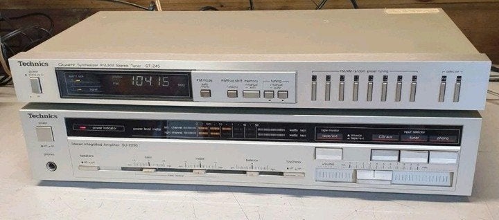 Technics versterker su-z250 + gratis tuner st-z45, Audio, Tv en Foto, Stereo-sets, Ophalen of Verzenden