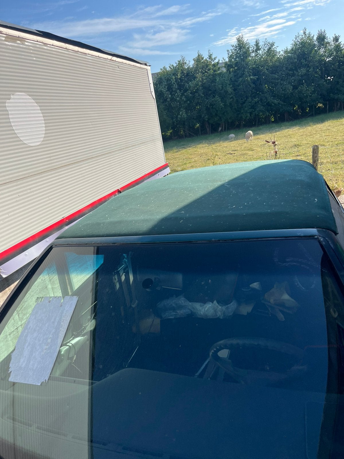 Golf 3.5 cabriodak groen 100% spatzuiver, Ophalen