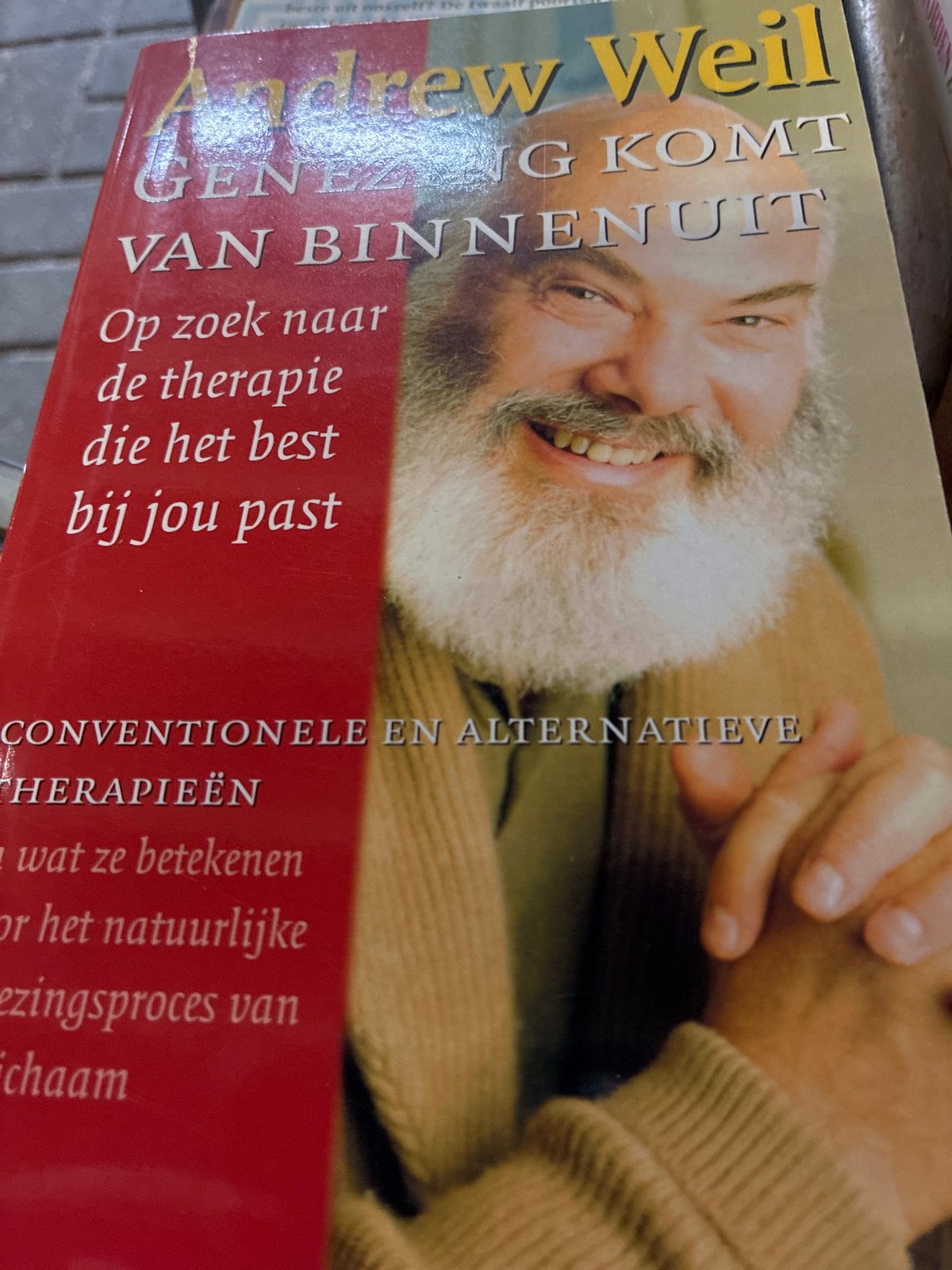 Genezing Komt Van Binnenuit - Andrew Weil (Ongelezen), Ophalen of Verzenden, Kruiden en Alternatief