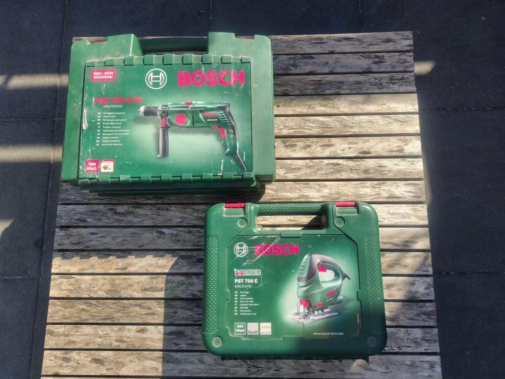 Bosch klopboormachine en decoupeerzaag, Ophalen of Verzenden, Gebruikt