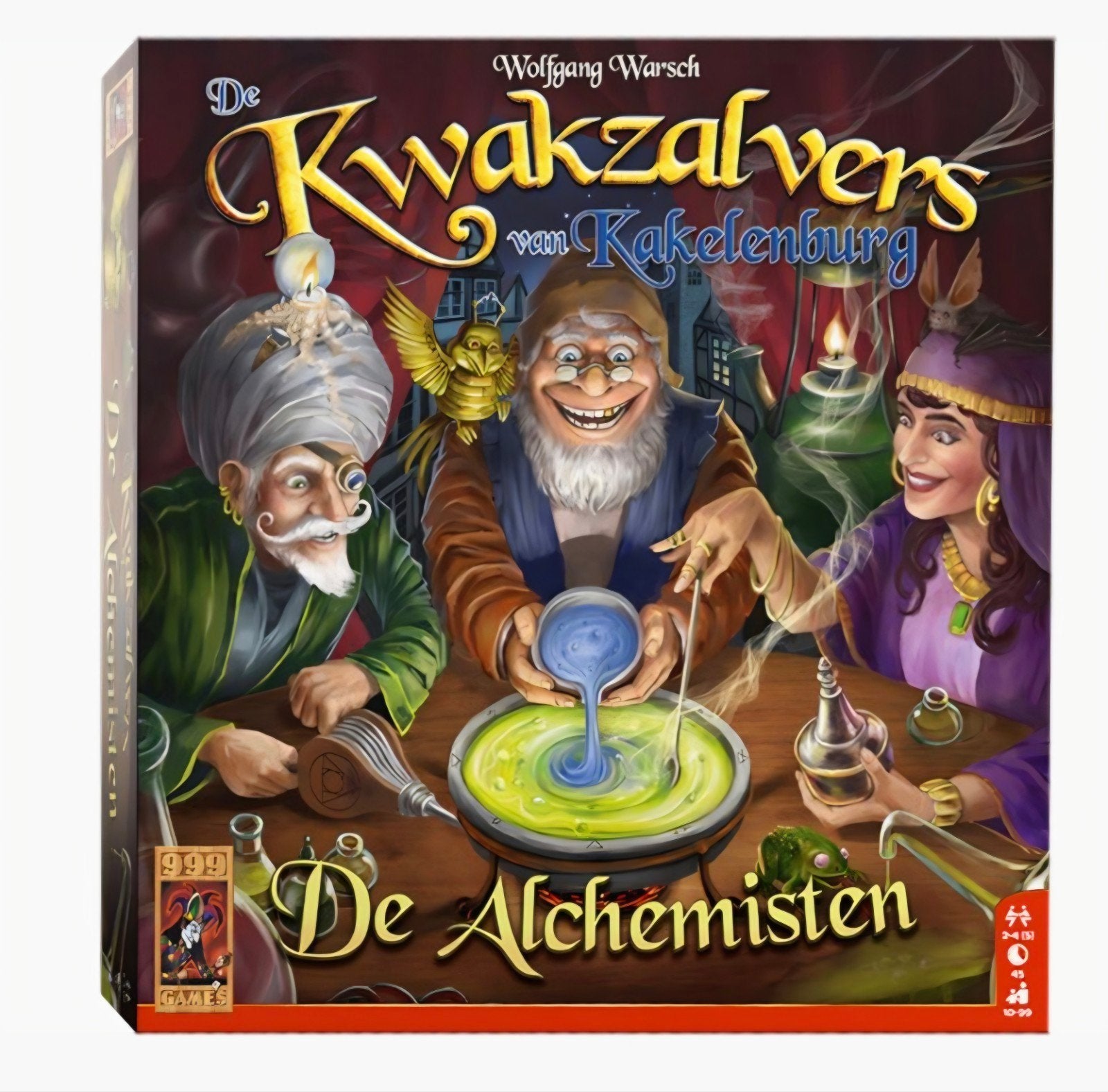 De Kwakzalvers: De Alchemisten uitbreiding  ONGEOPEND NIEUW, Vijf spelers of meer, Ophalen of Verzenden, Nieuw, 999 Games