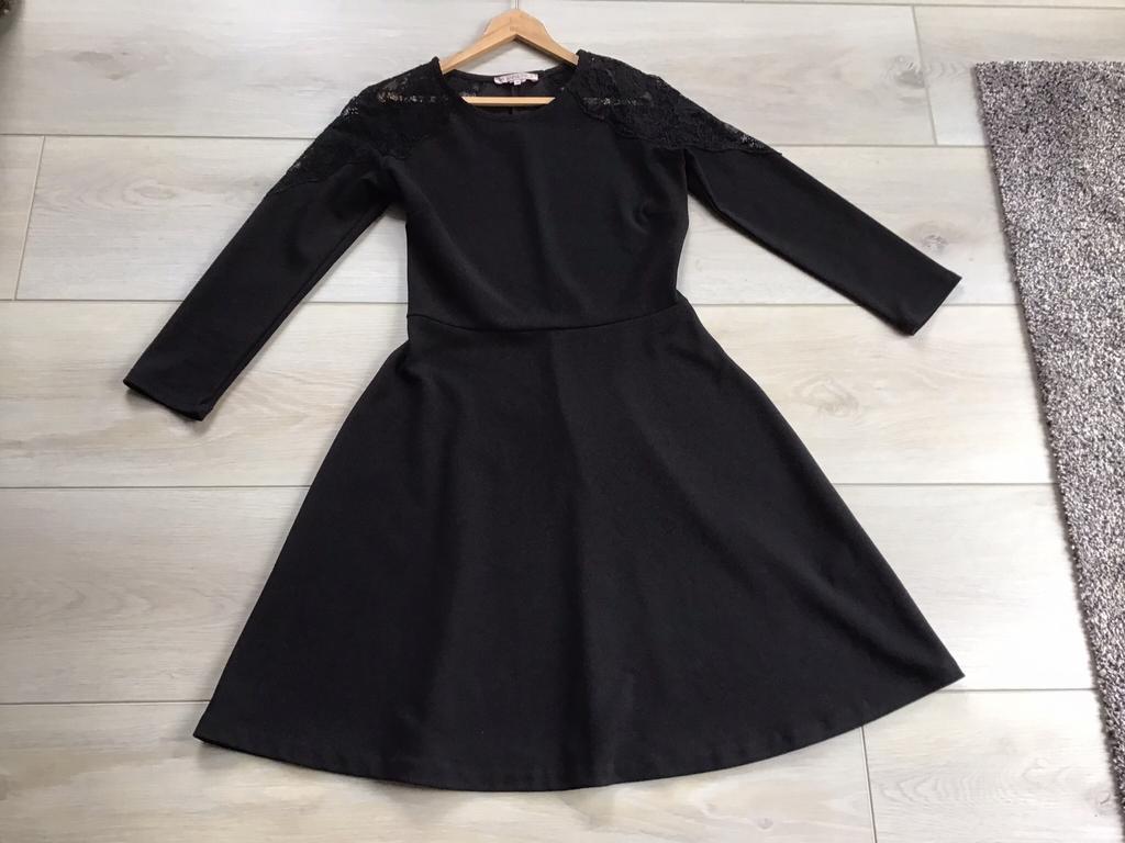 Zwart jurkje zgan maat 34 van ANNA FIELD, Kleding | Dames, Ophalen of Verzenden, Zo goed als nieuw, Maat 34 (XS) of kleiner, Zwart