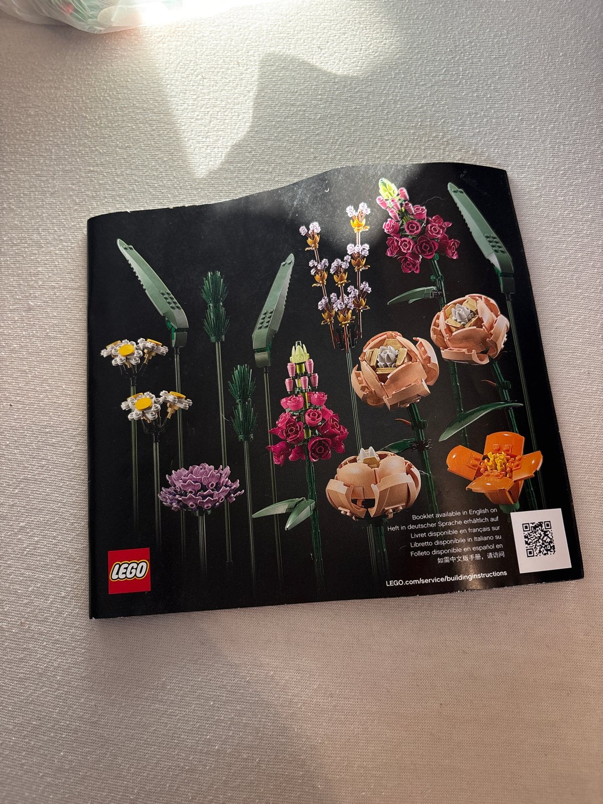 LEGO Botanische Collectie Bloemenboeket (10280) - Zonder doo, Ophalen of Verzenden, Zo goed als nieuw, Overige merken