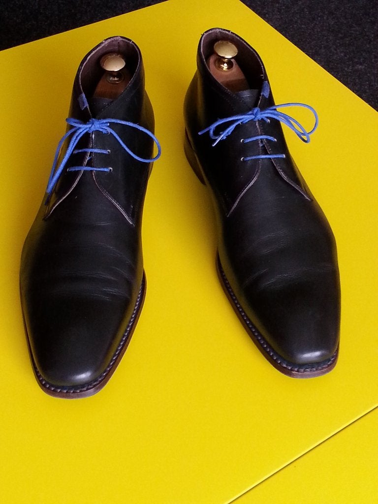 Flris Van Bommel half hoog schoenen met Zwarte kleur 42/5, Verzenden, Zwart, Floris van Bommel, Zo goed als nieuw