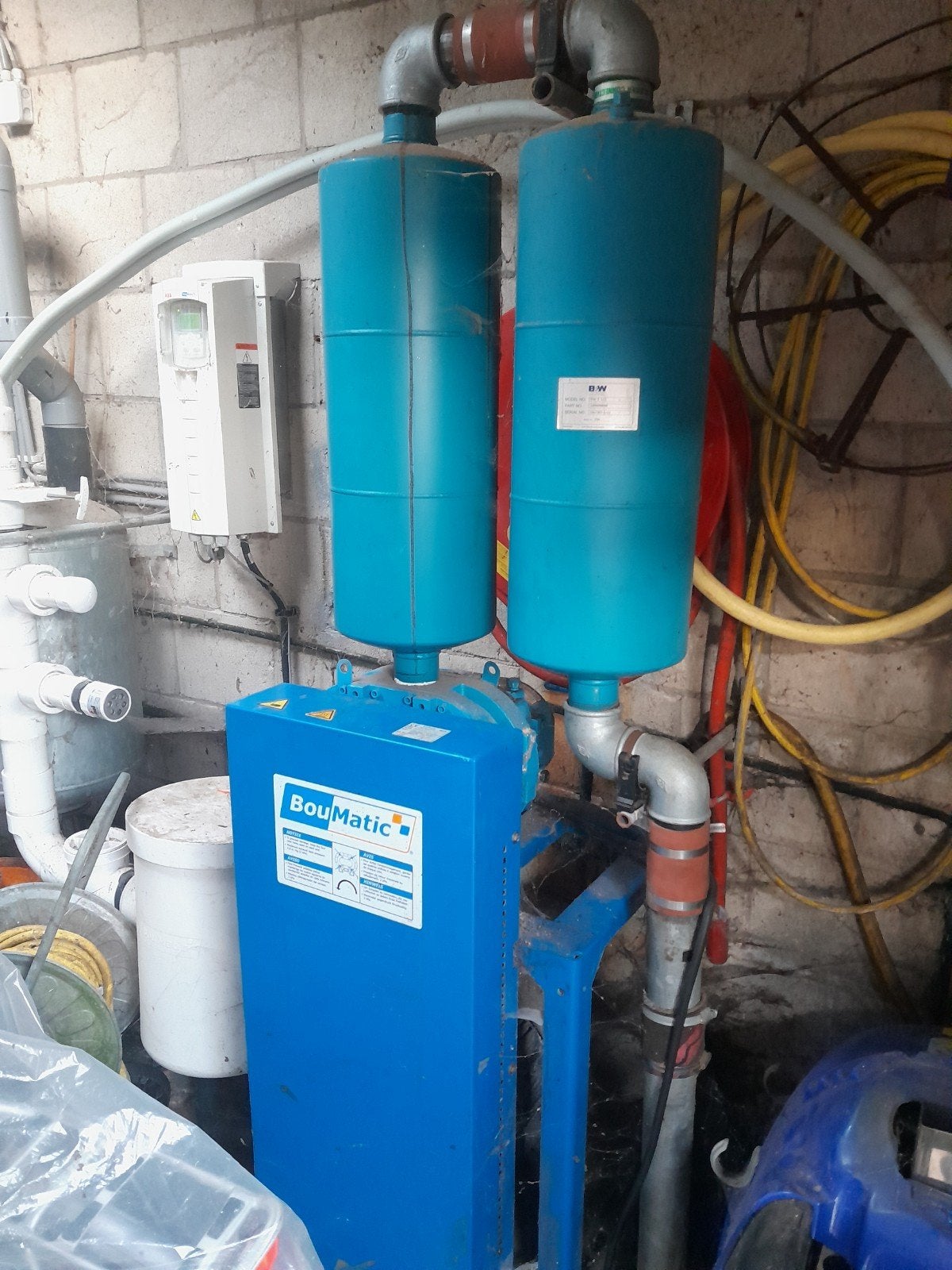 BouMatic Melkstal 2019 met Frequentie Regelaar en Pulsatie, Ophalen of Verzenden