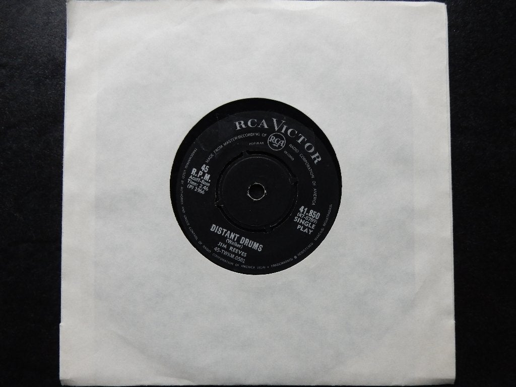 Jim Reeves - Distant drums / Old tige, Ophalen of Verzenden, Gebruikt, Pop