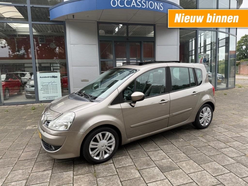 Renault GRAND MODUS 1.6-16V DYNAMIQUE-LMV-ECC-PDC-LEER-PANO/, Gebruikt, Huisgarantie, 4 cilinders, Met garantie (alle)