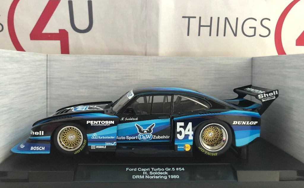 MCG 1:18 Ford Capri Turbo Gr.5, No.54, Zakspeed Zolder 1980, Hobby en Vrije tijd, Modelauto's | 1:18, Ophalen of Verzenden, Nieuw
