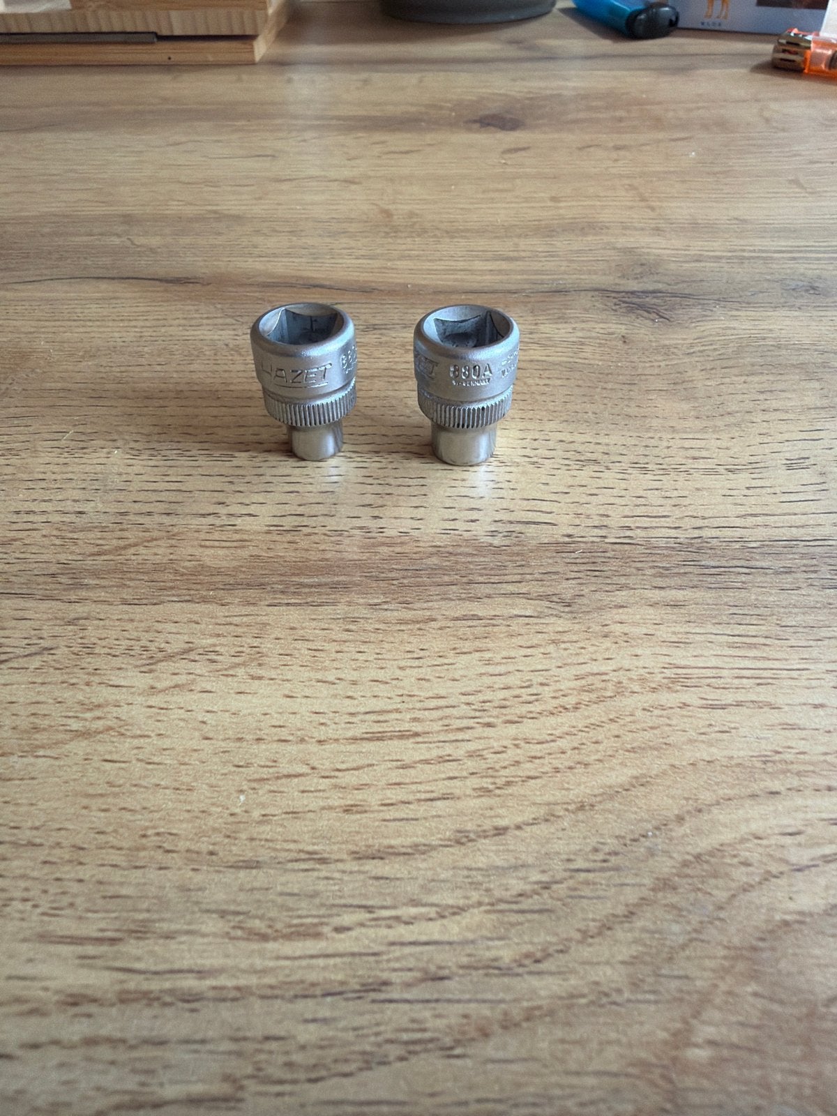 Hazet 880a doppen 1/4 en 5/16 inch, Ophalen of Verzenden, Gebruikt, Sleutel/ratel, Overige merken