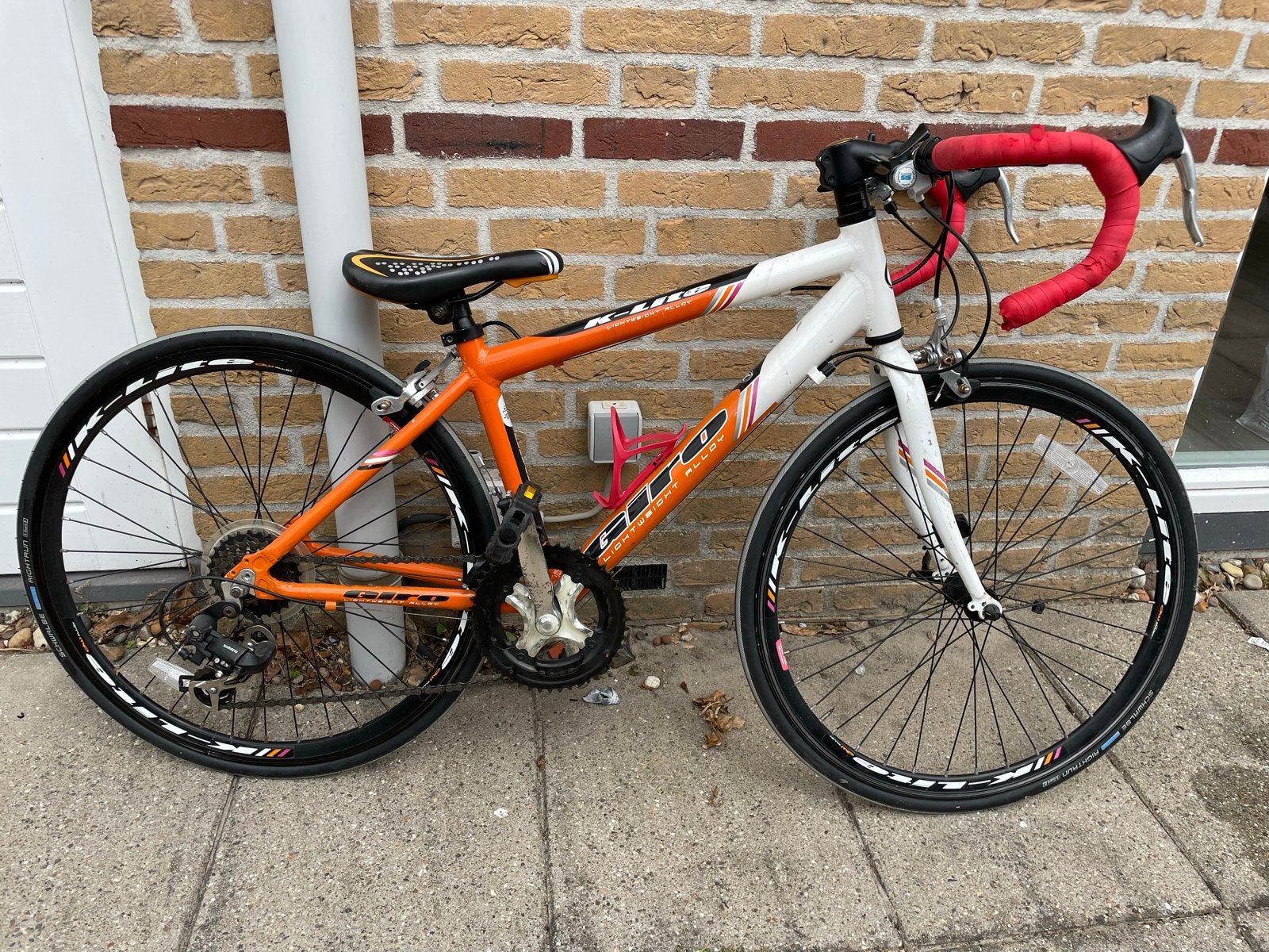 Kinder racefiets 24 inch Giro K-Lite, Fietsen en Brommers, Gebruikt, Aluminium, Minder dan 49 cm, Overige maten