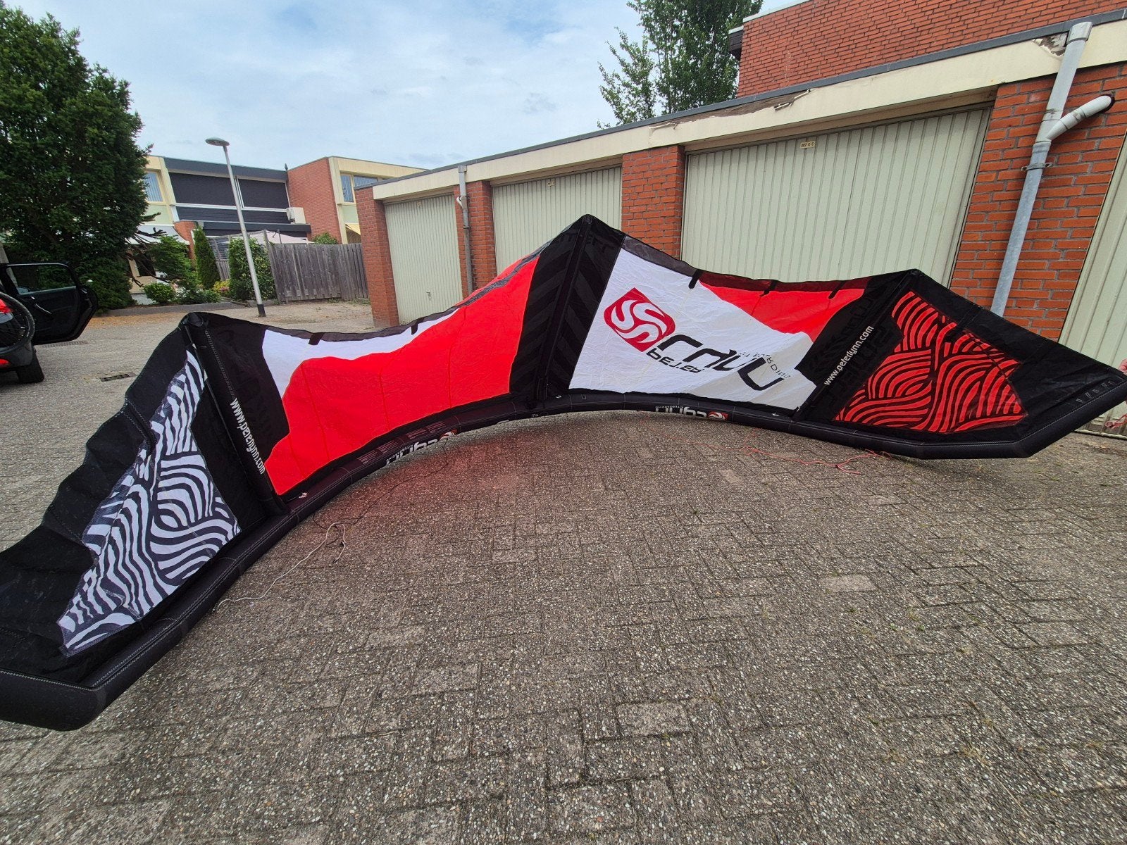 Complete Kitesurf Set: 4 Kites, 2 Boards, Bars & Pomp, Ophalen, Gebruikt, 16 m² of meer, Kitesurf-set