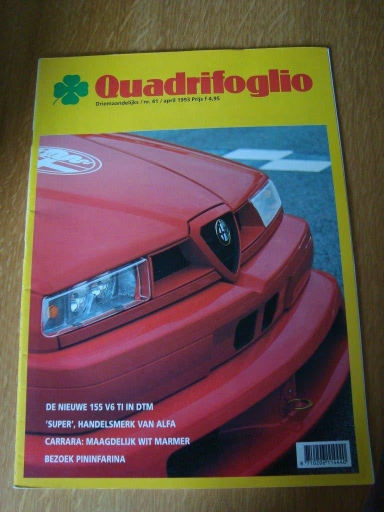 Quadrifoglio nr 41 april 1993, Ophalen of Verzenden, Nieuw, Overige merken