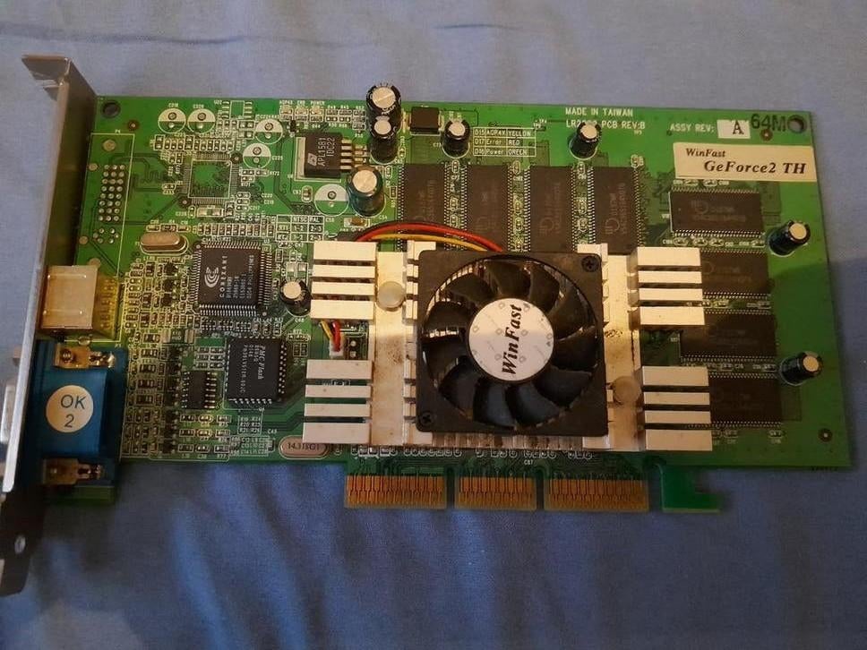 Geforce 2 64mb AGP videokaart, Ophalen of Verzenden