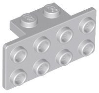 Lego beugel 2x4 lichtblauw grijs 8 stuks nieuw, Ophalen of Verzenden, Nieuw, Losse stenen, Lego