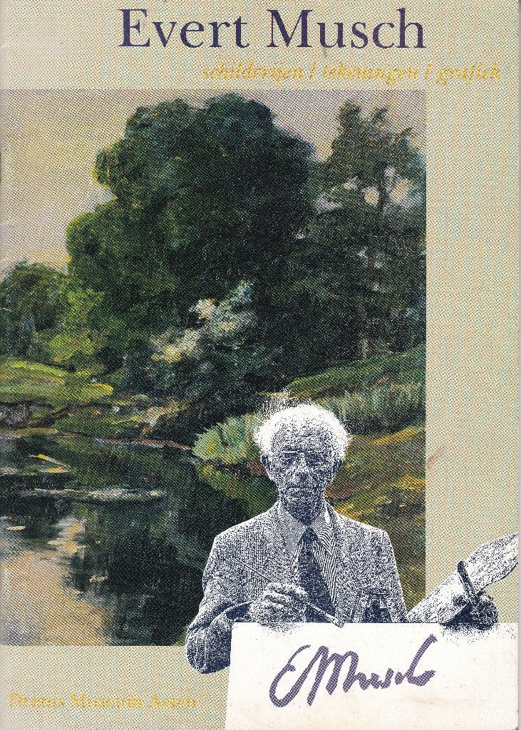 Evert Musch - schilderijen, tekeningen en grafiek, Ophalen of Verzenden, Zo goed als nieuw