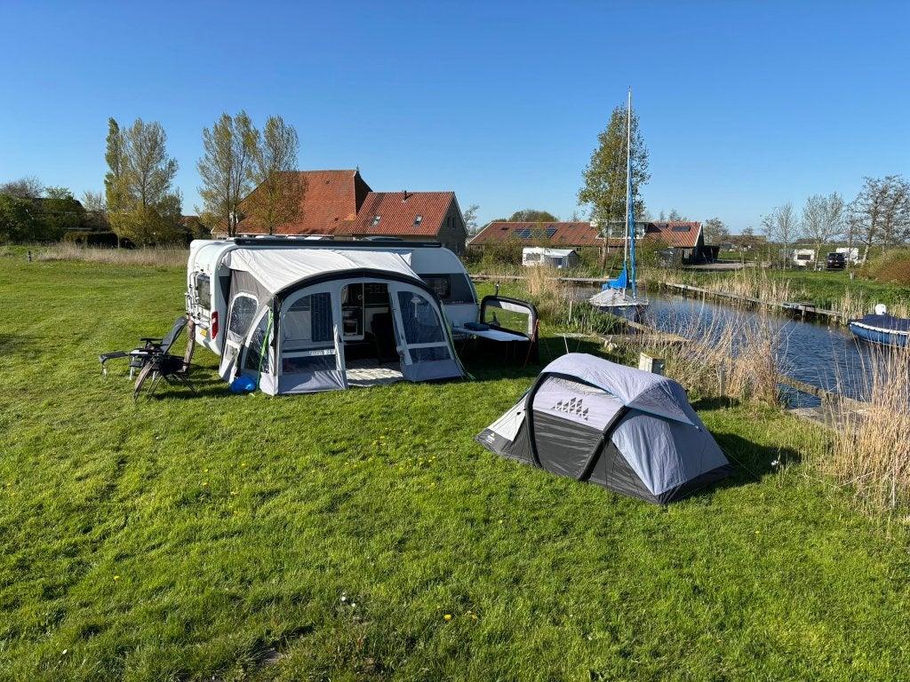 Kampa/Dometic Fiesta Air Pro 420 voortent inclusief luifel, Ophalen, Gebruikt, Kampa Dometic