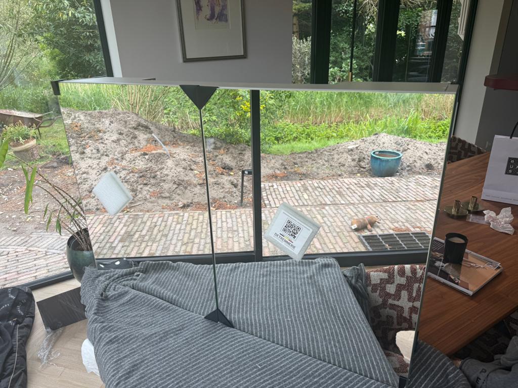 Detremmerie spiegelkast 100x65x16, Ophalen, Spiegelkast, 100 tot 150 cm, Nieuw