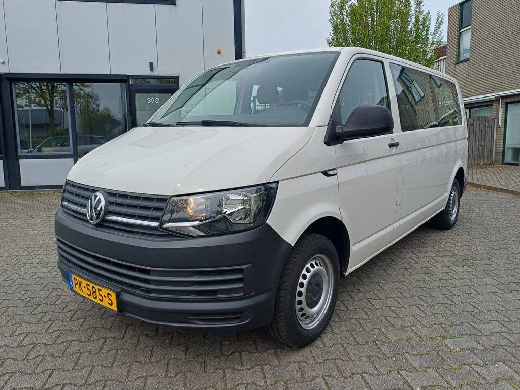 Volkswagen Transporter Kombi 2.0 TSI L2H19PERSONEN/BENZINE/A, Voorwielaandrijving, Stof, Gebruikt, Euro 6
