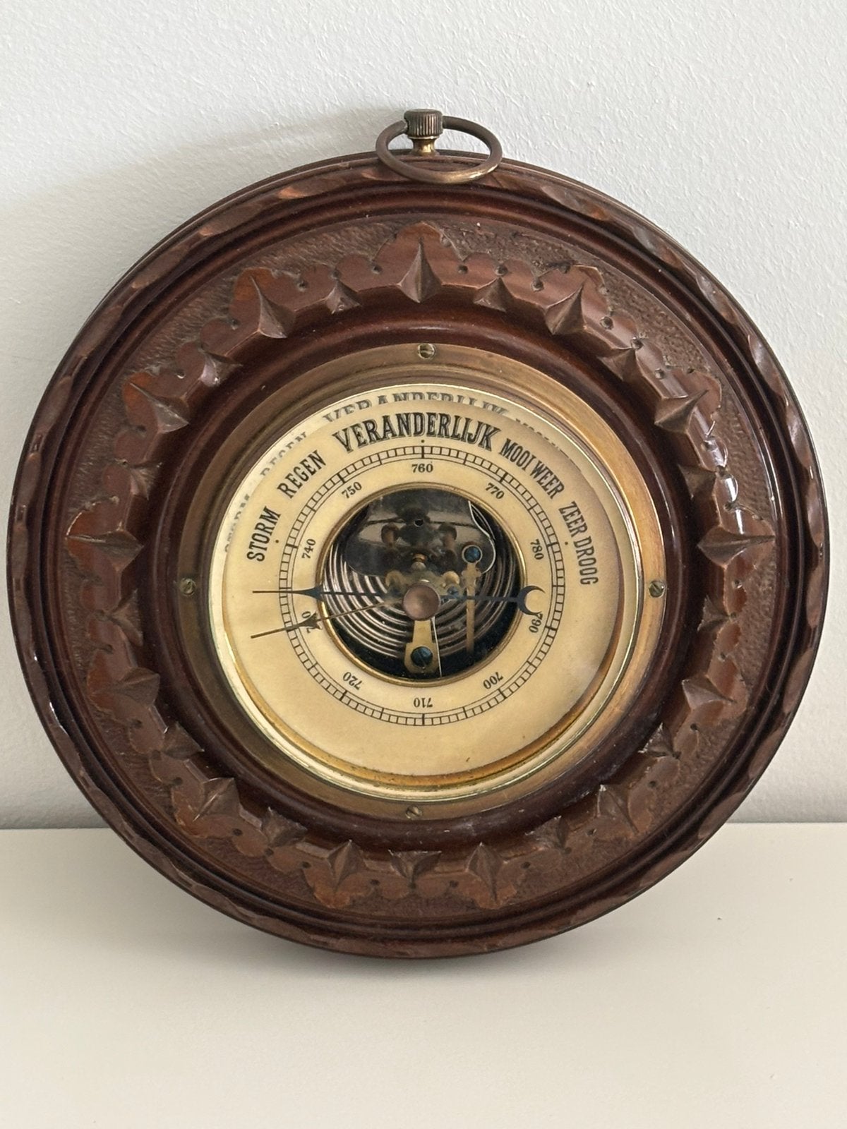 Antieke Lufft barometer, Ophalen of Verzenden, Zo goed als nieuw