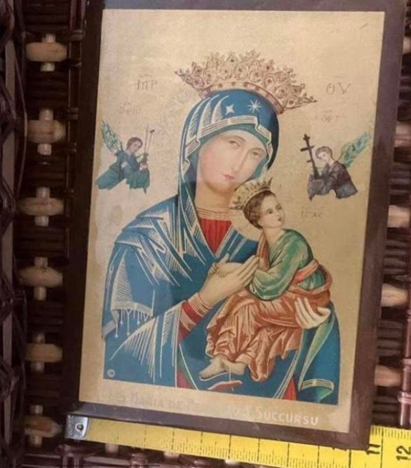 Icoon mooi ,kunststof,klein maar prachtig, Antiek en Kunst, Ophalen of Verzenden
