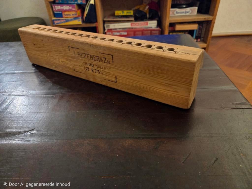 Houten Sigarenmal, Ophalen, Overige typen