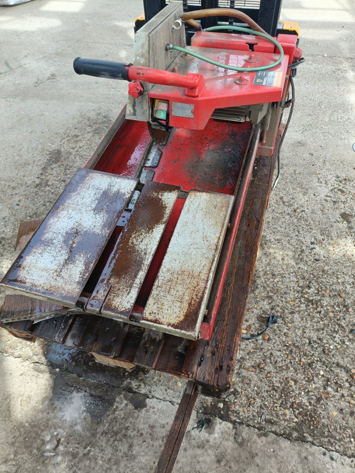 Professionele Dimas TS 350 E (Husqvarna) steenzaagmachine, Ophalen of Verzenden