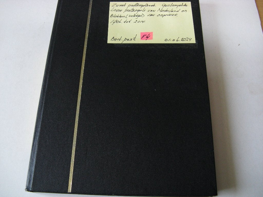 Zwarte Postzegelboek F4 / 01-06-2024, Ophalen of Verzenden, Gestempeld