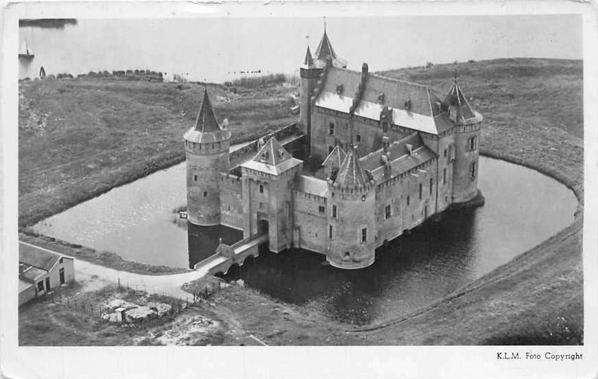 300-169-019 Muiden Muiderslot, Verzamelen, Verzenden, Voor 1920, Noord-Holland