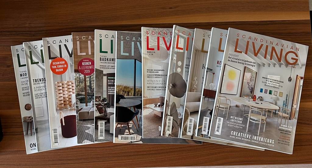 Scandinavian Living 11x, Ophalen of Verzenden, Zo goed als nieuw, Overige typen