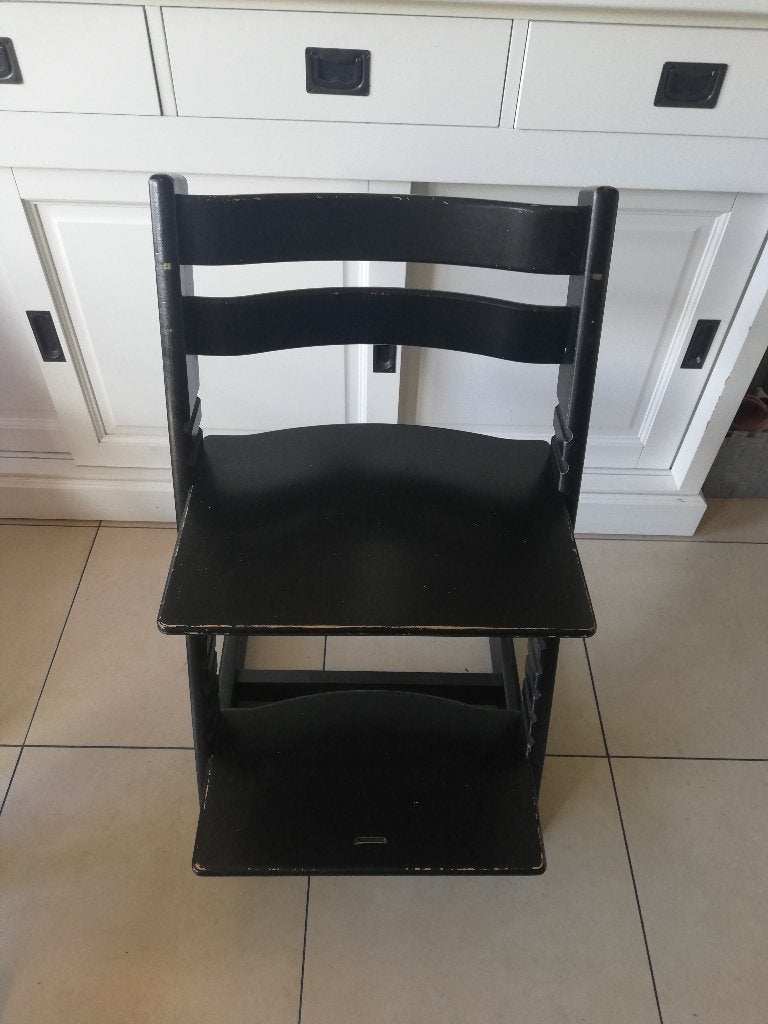 Trip trap stoel gebruikt 2, Ophalen, Gebruikt, Zwart, Eén