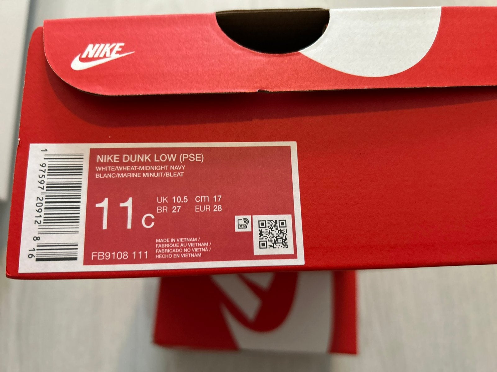 Nike Dunk Low maat 28 €30, Jongen of Meisje, Schoenen, Ophalen of Verzenden, Zo goed als nieuw