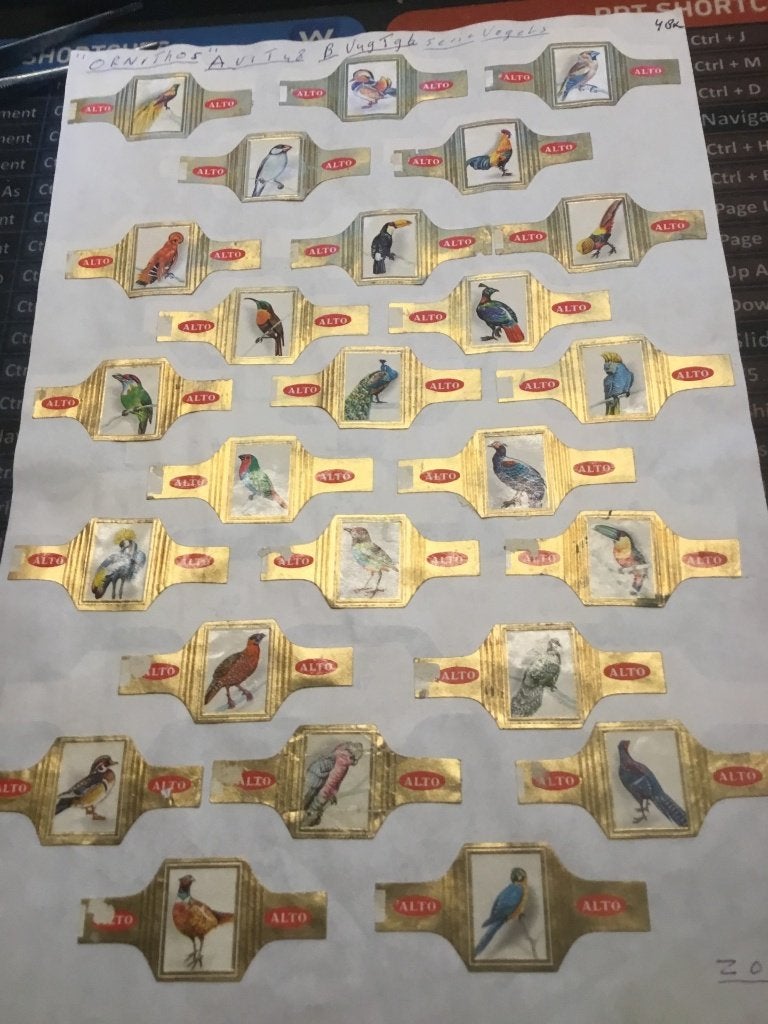 sigarenbanden, Ophalen of Verzenden, Gebruikt, Sigarenbandjes