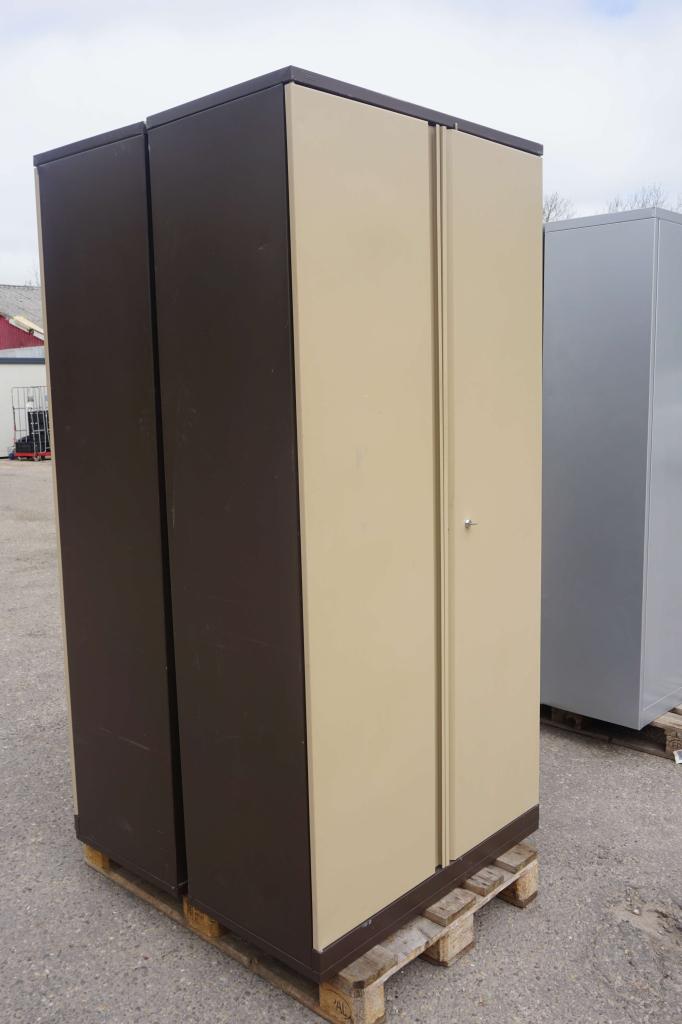 Partij draaideurkast klapdeurkast metalen stalen kast, Gebruikt, Niet ingevuld, 50 tot 100 cm, Metaal