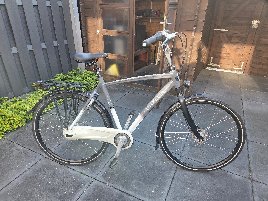 herenfiets, Gebruikt, Versnellingen, 57 tot 61 cm, Trommelrem