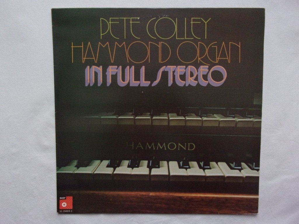 Pete Colley - Hammond organ in full stereo LP, Ophalen of Verzenden, 12 inch, LP
