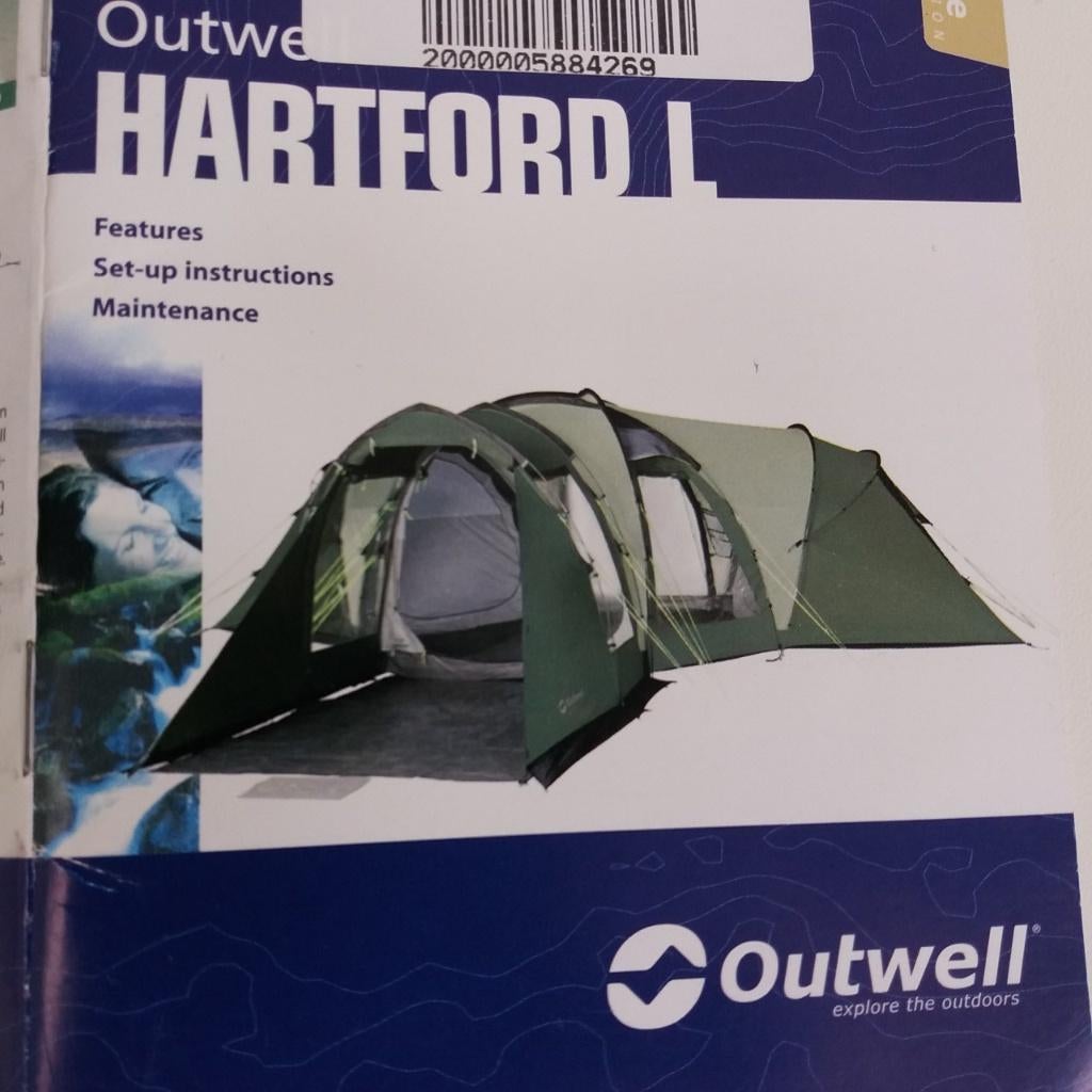 6-persoonstent van Outwell, Ophalen, Gebruikt, Overige