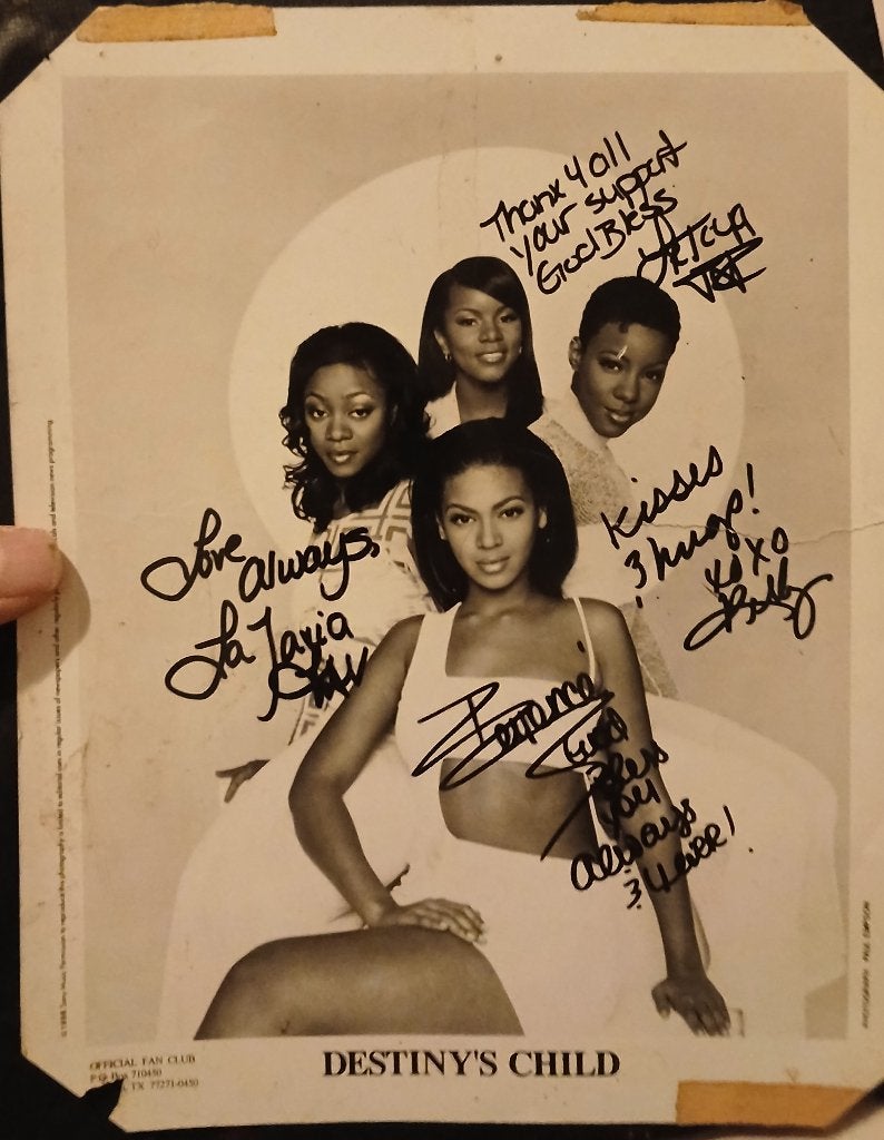 Promo foto Destiny's child 1998, Gebruikt, 1980 tot heden, Foto, Ophalen of Verzenden