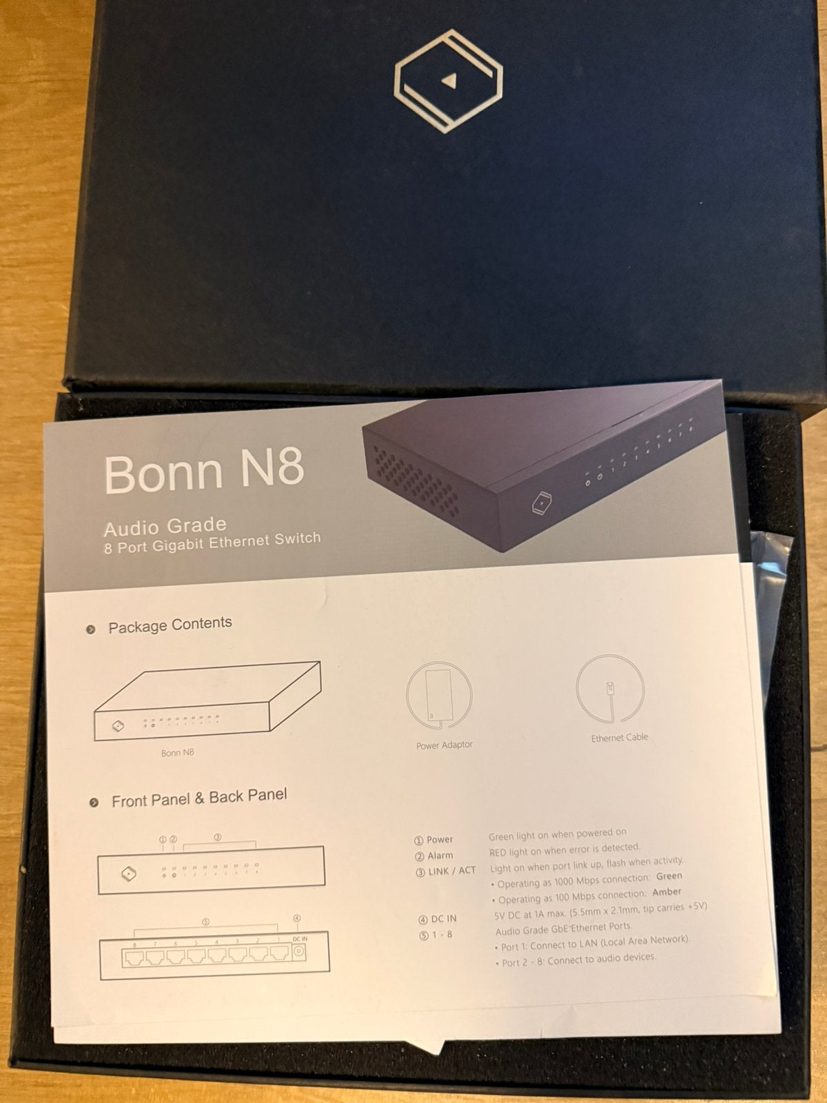 Silent Angel Bonn N8 switch, Ophalen of Verzenden, Zo goed als nieuw