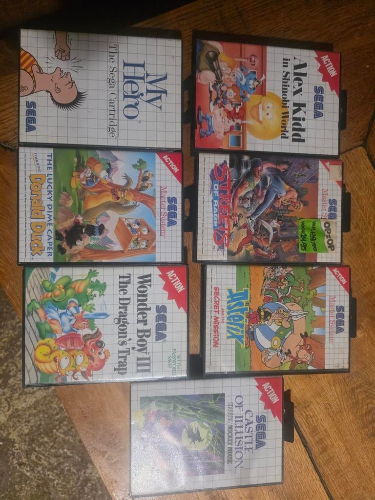 Sega Master System games, Spelcomputers en Games, Avontuur en Actie, 1 speler, Ophalen of Verzenden, Master System