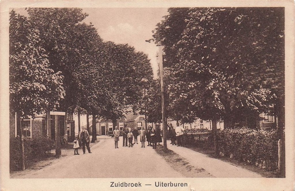 702-409-051 Zuidbroek Uiterburen, Verzenden, Voor 1920, Groningen